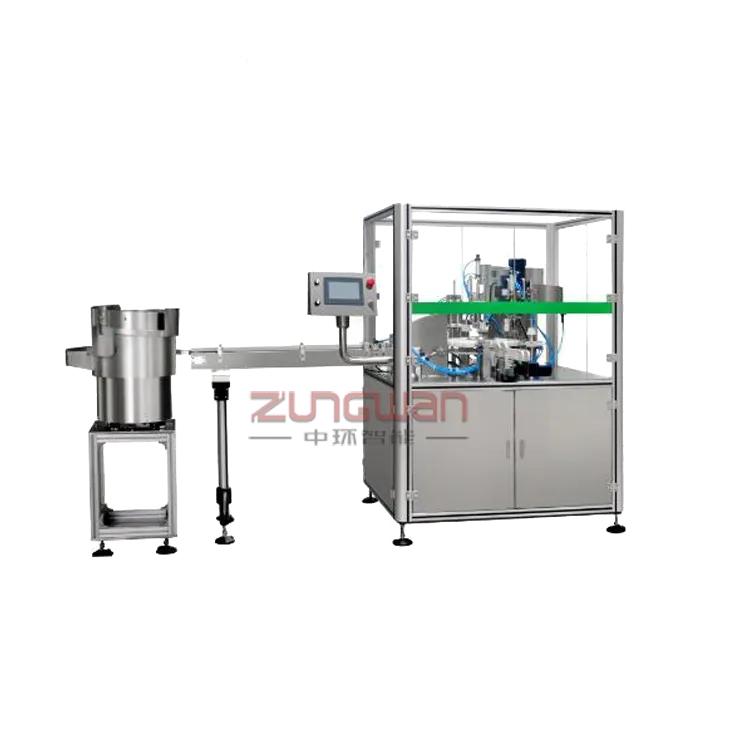 ZHY-50C全自动药品液体*剂喷**灌装机旋盖机