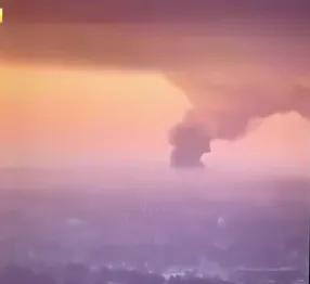 佛罗里达化工厂大火,放火烧毁工厂