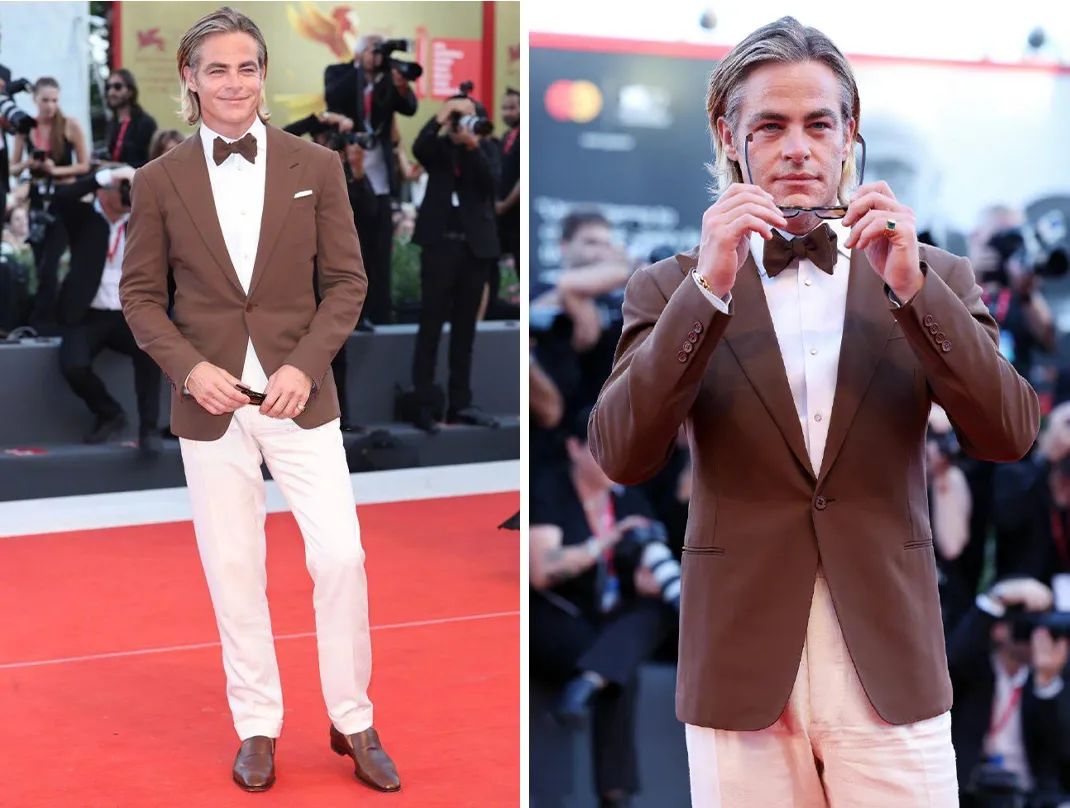 威尼斯红毯抓马多：甜茶穿红色露背装吸睛，凯特大魔王气场强…