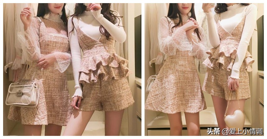 秋季闺蜜装高颜值套装,可以和闺蜜一起穿的高颜值套装