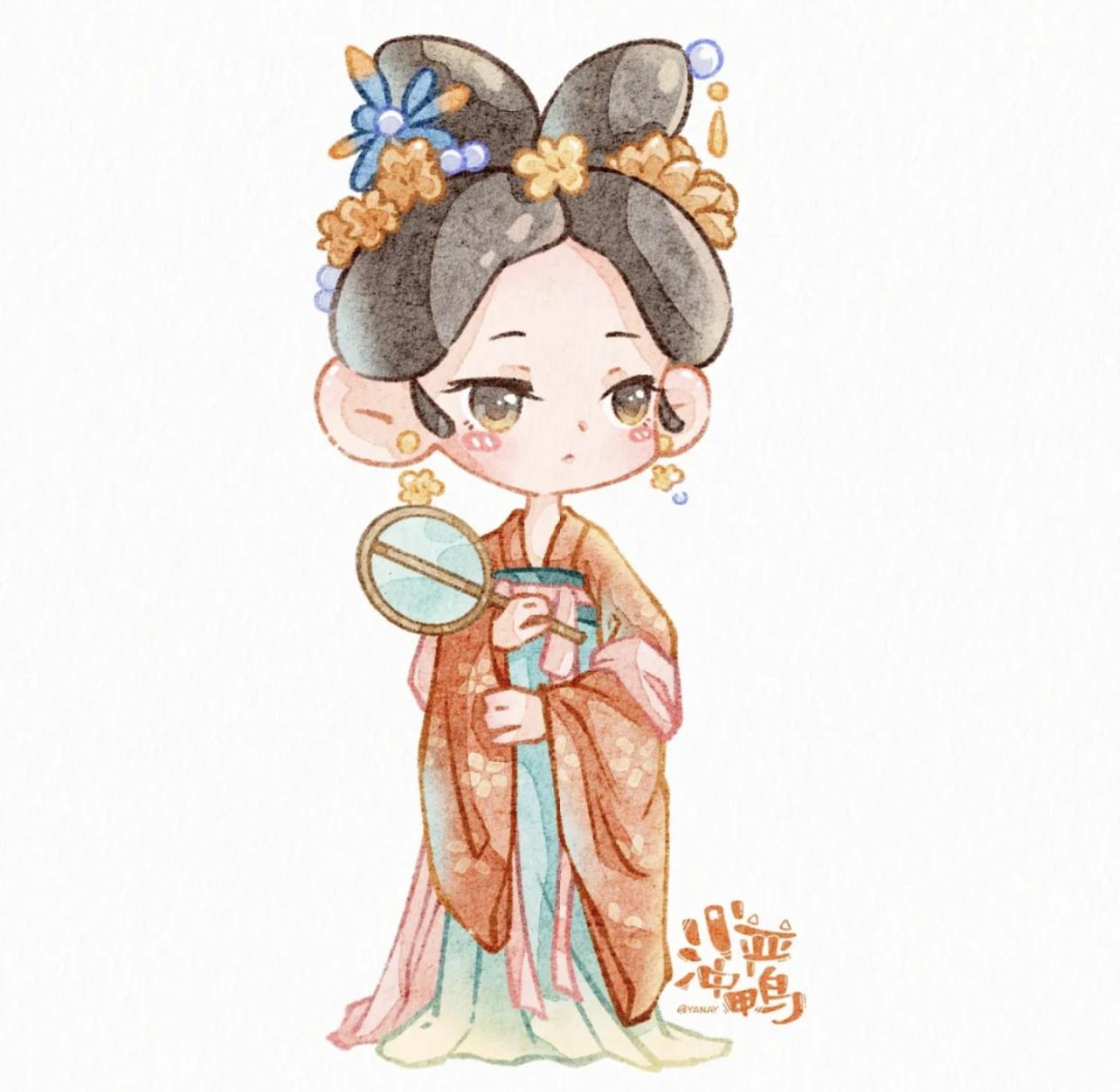 简约小人插画哪里下载,插画可爱小清新动漫