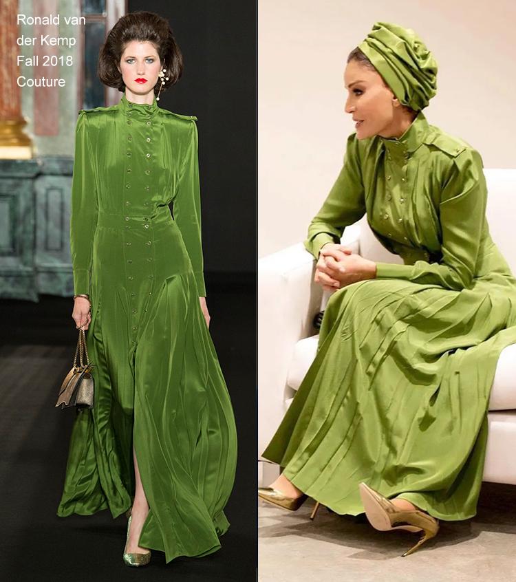 比世界杯还好看的是，卡塔尔太后的高定衣橱爽文人生