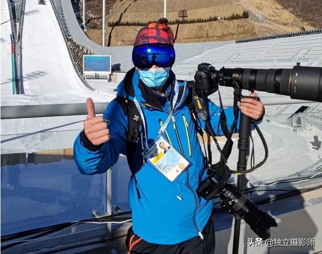 北京冬奥会人员现场拍摄视角,现场拍摄北京冬奥会开幕式