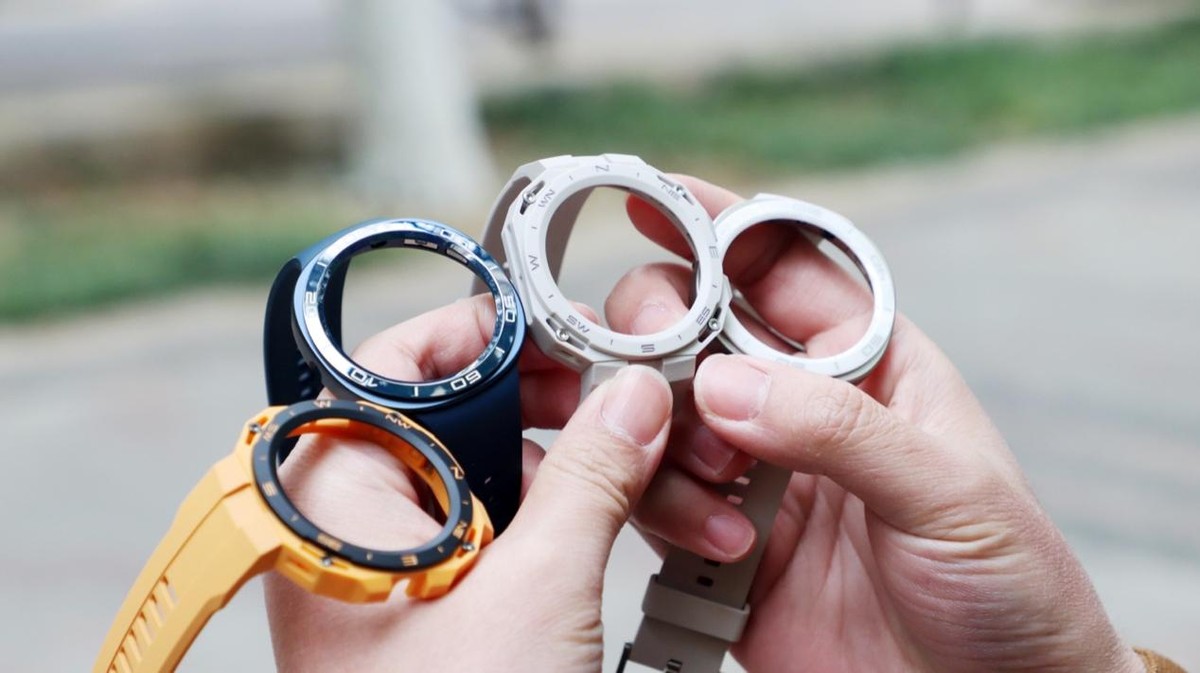 华为WATCHGTCyber表壳设计,华为WATCHGTCyber独立机芯智能手表