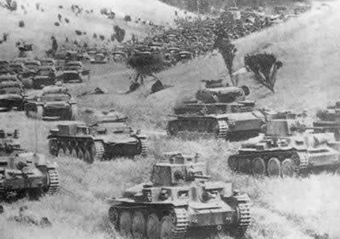 二战德国四大装甲集群,二战德国三大军群部署