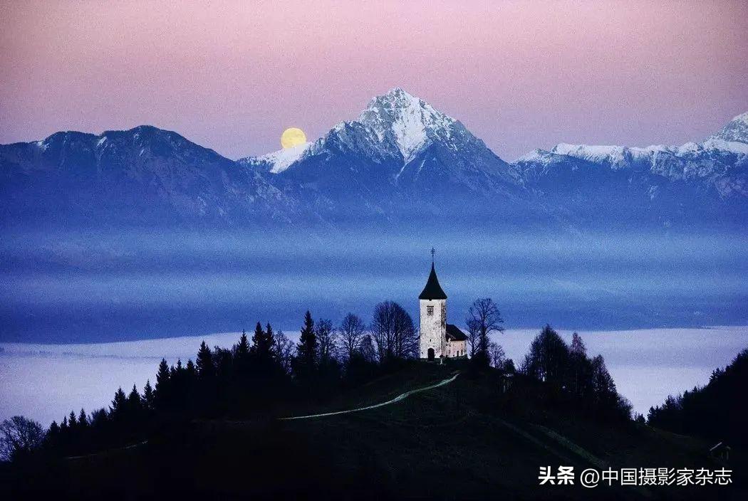 中秋节拍摄最美的月亮,中秋夜晚拍摄月亮的照片