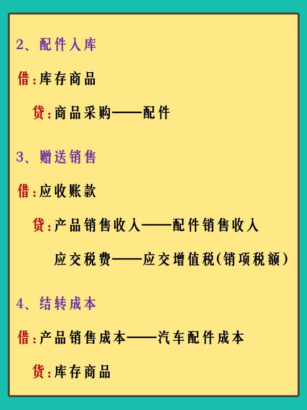 新手面试汽车4S店会计，月薪7000！全靠老会计这套账务处理了