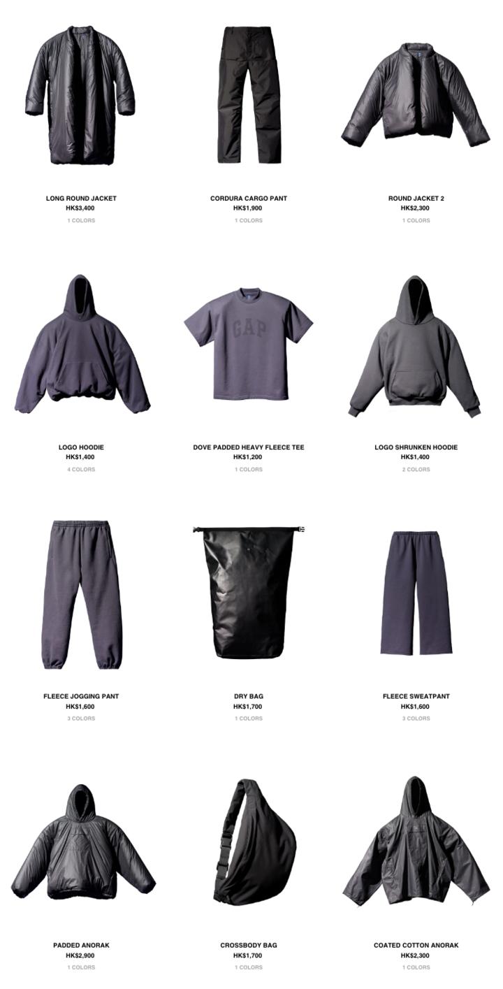 gap联名yeezy巴黎世家帽子,gapyeezy巴黎世家联名半袖开箱