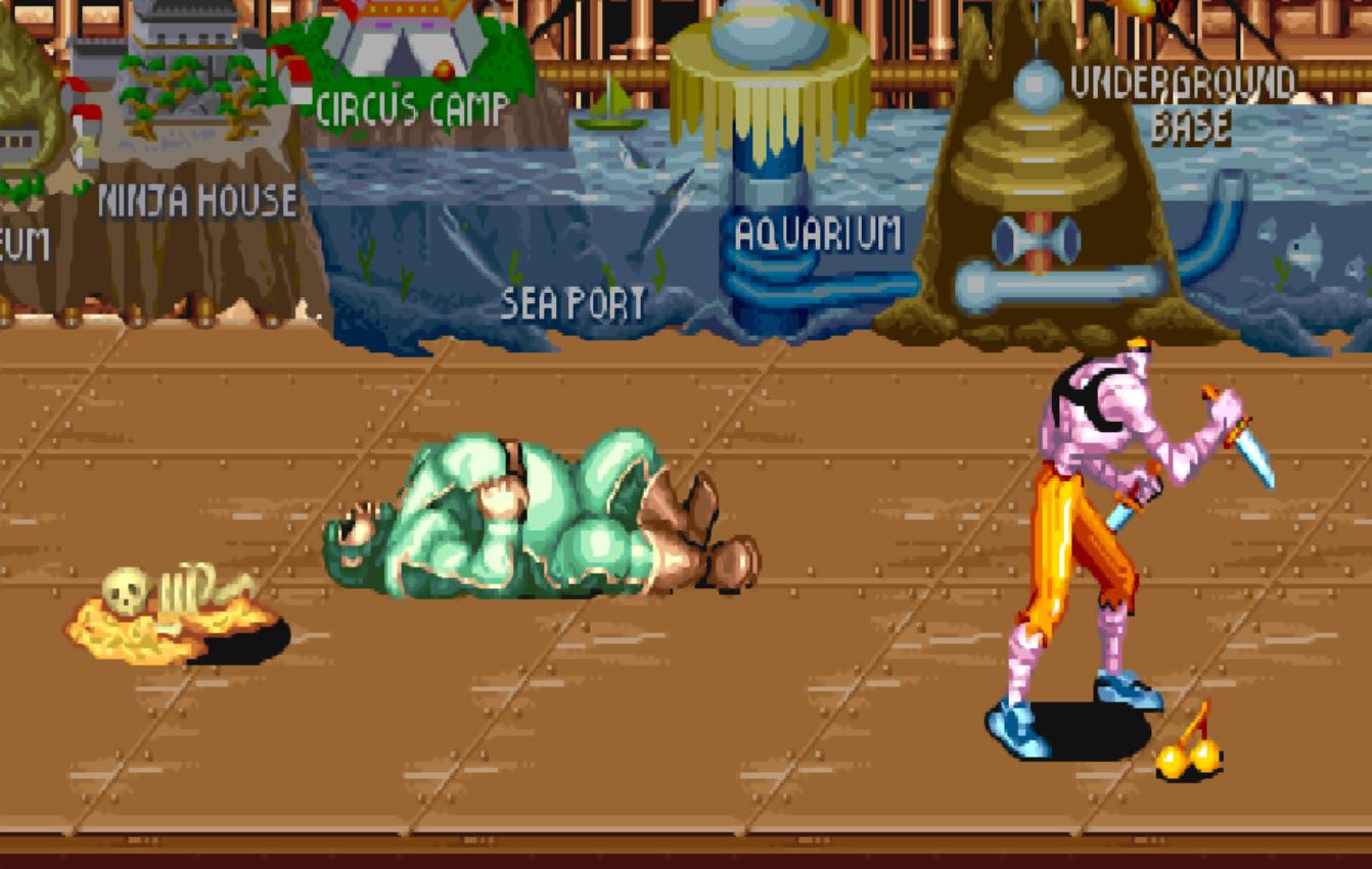 街机名将死亡场面,经典街机boss大全