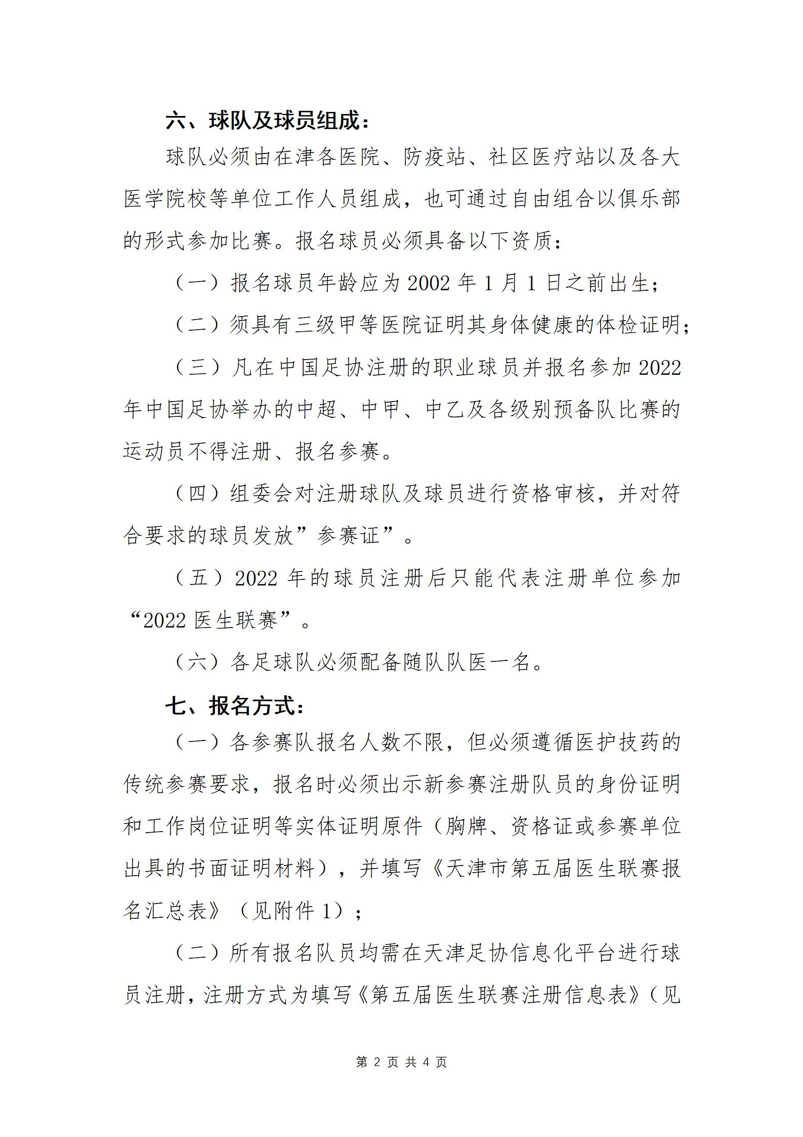 天津市医生联赛,天津医生足球联赛