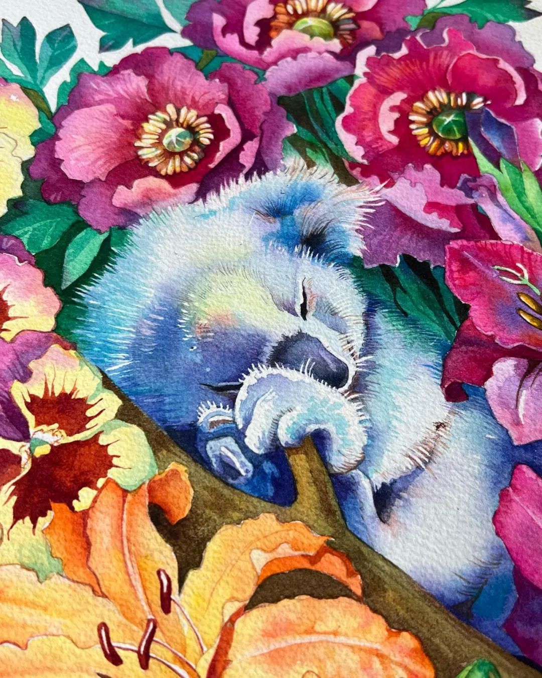 用色大胆的水彩作品,大神级水彩作品看完肯定不后悔