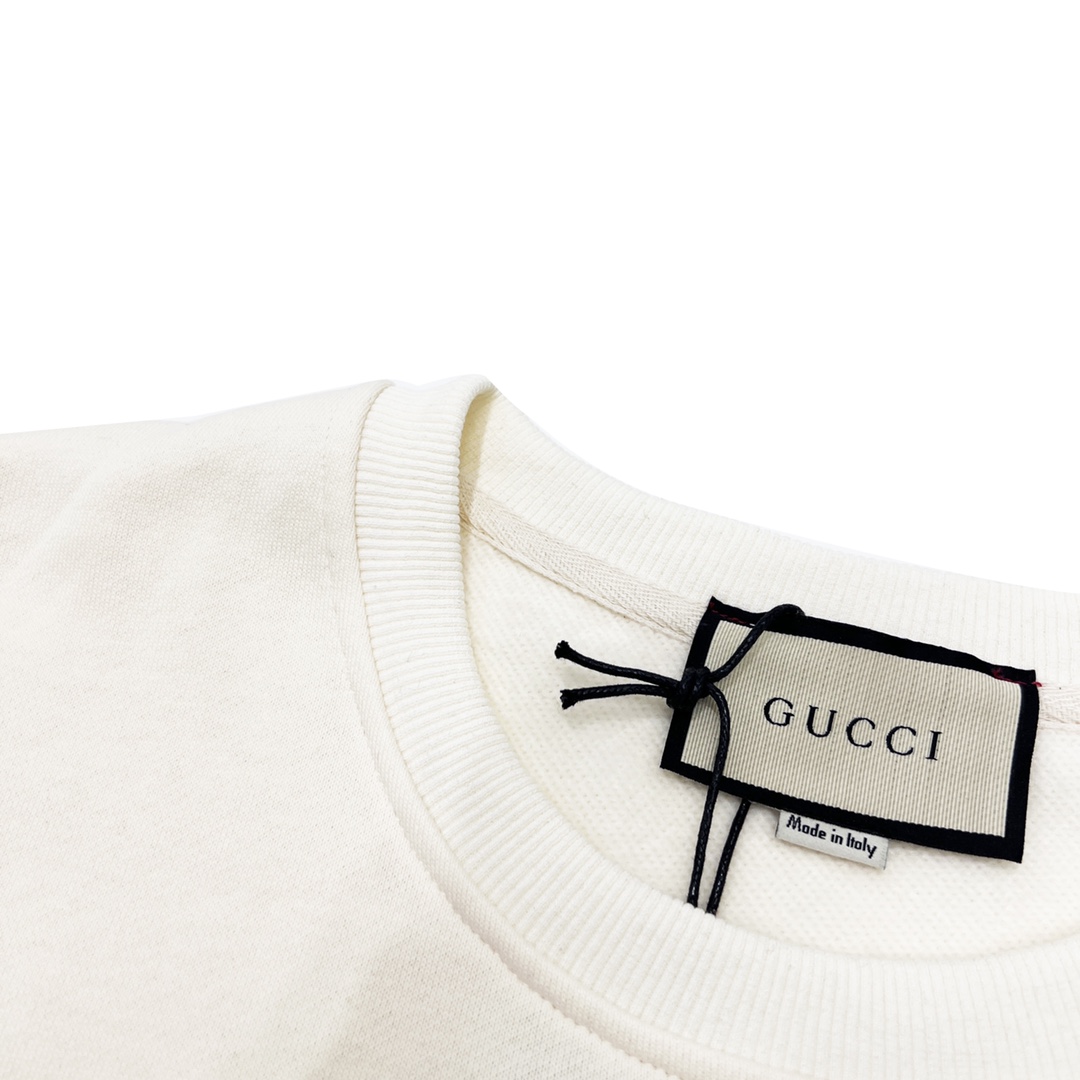 gucci复古双环大字母卫衣,古驰马里奥联名卫衣