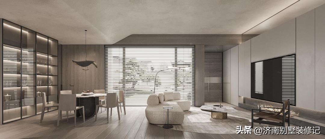 极简风美宅设计,秋冬现代轻奢风格美宅图片