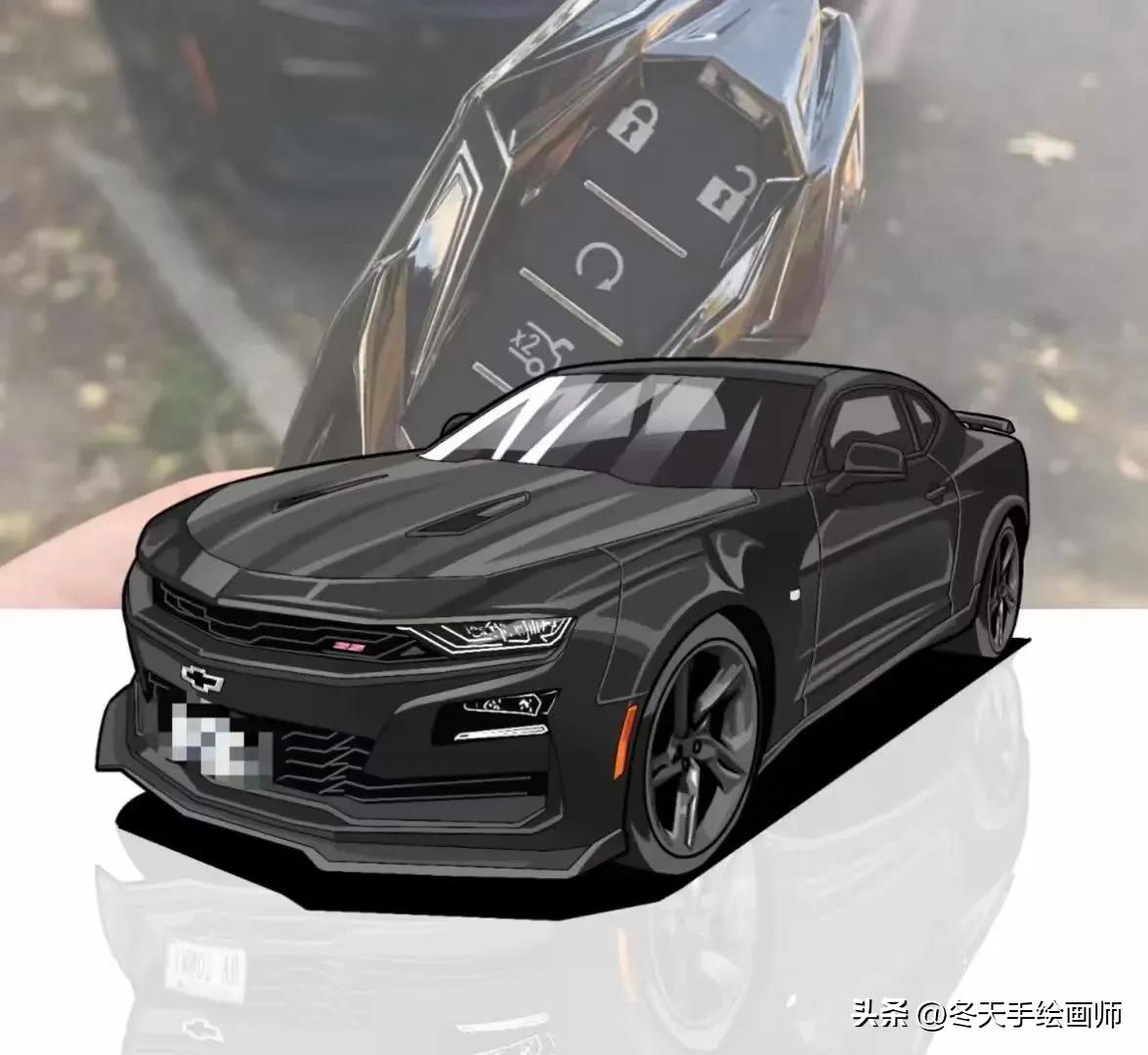 汽车漫画头像,汽车漫画头像图片定制