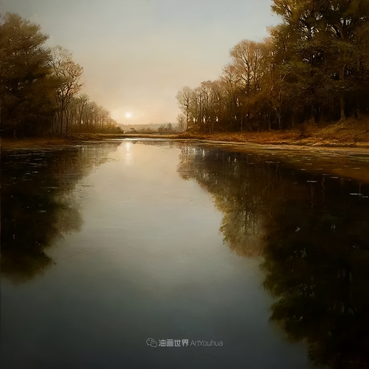 在我的眼中映出你面容——这风景画又美又甜！