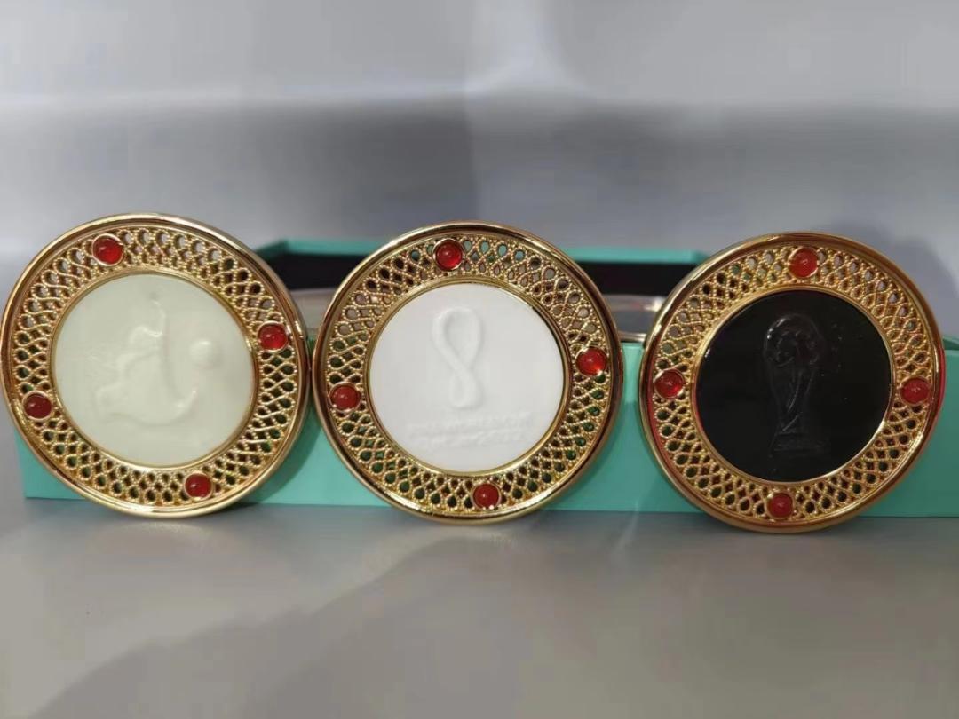 2022年卡塔尔fifa世界杯纪念币,2022卡塔尔世界杯购票图片