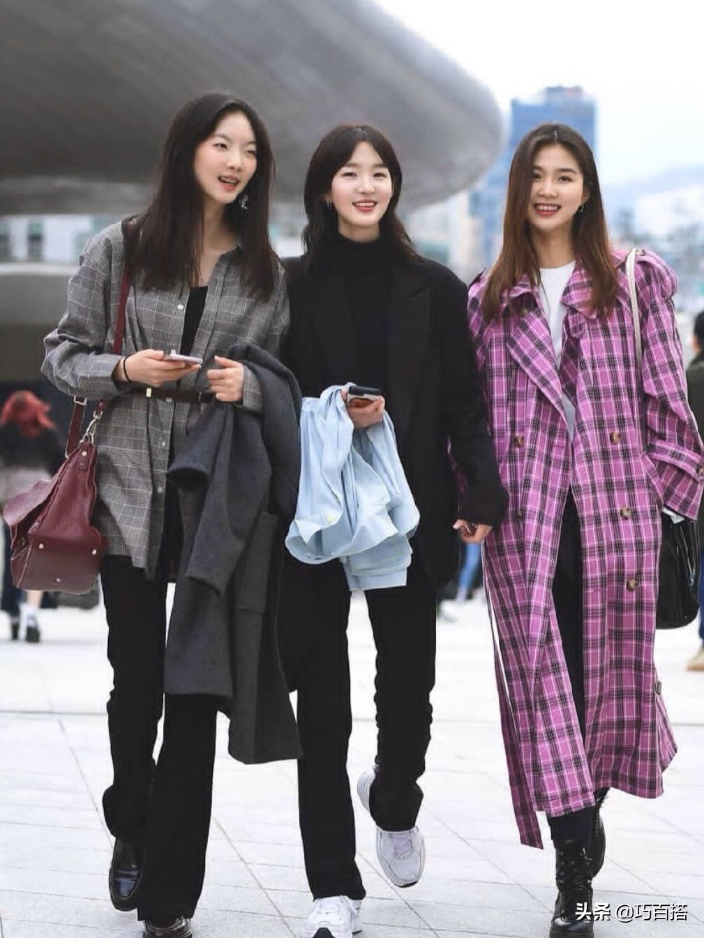 韩系穿搭厚外套,跟着韩流学穿搭