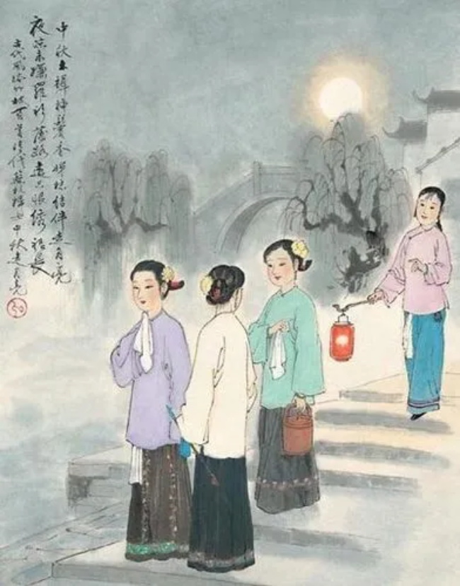 中秋节风俗图片大全,中秋节的来历和风俗