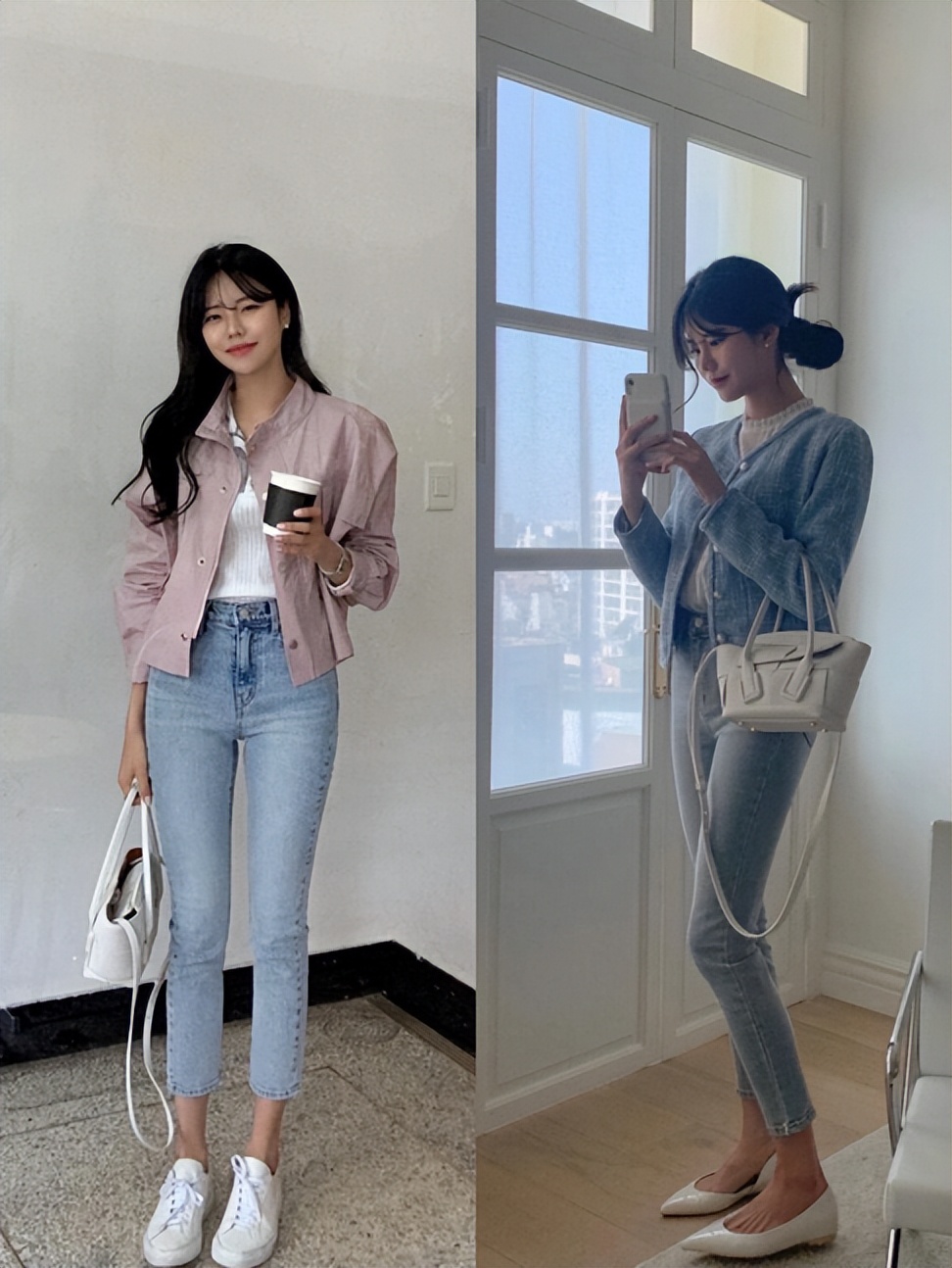 屁股大胯宽的女士穿什么裤子好看,140斤遮肉遮胯宽显瘦裤子