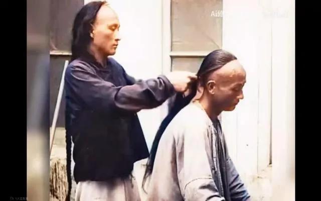 为什么清朝人留辫子前面还剃光头,清朝时候为什么要剃光头留辫子呢