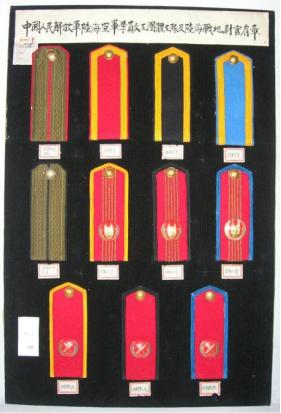 解放军旧肩章军衔图解,最新解放军士兵军衔肩章图解