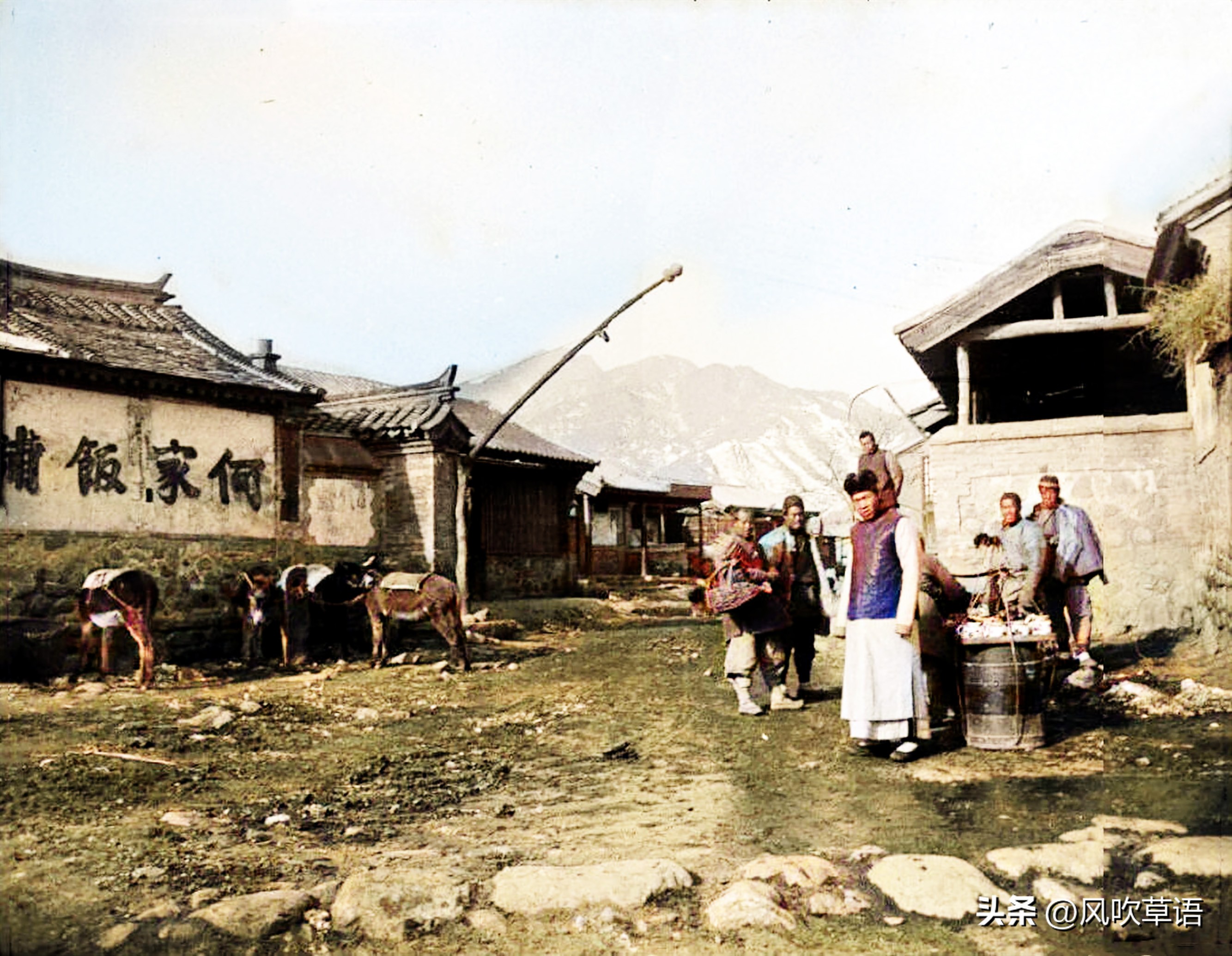 1860-1910年代北京城墙老照片,古城堡老照片