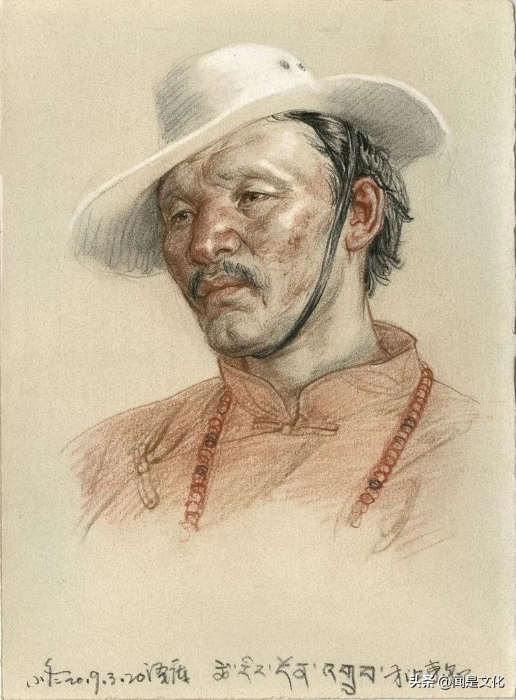 天津美院教授于小冬速写,于小冬美院速写图文