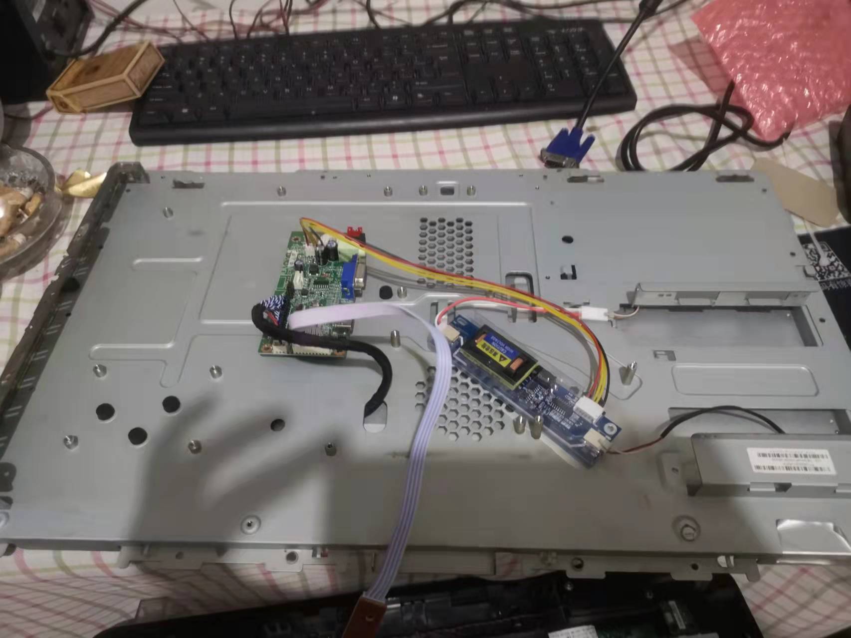 废旧笔记本显示器能干什么,废旧显示器diy一体机