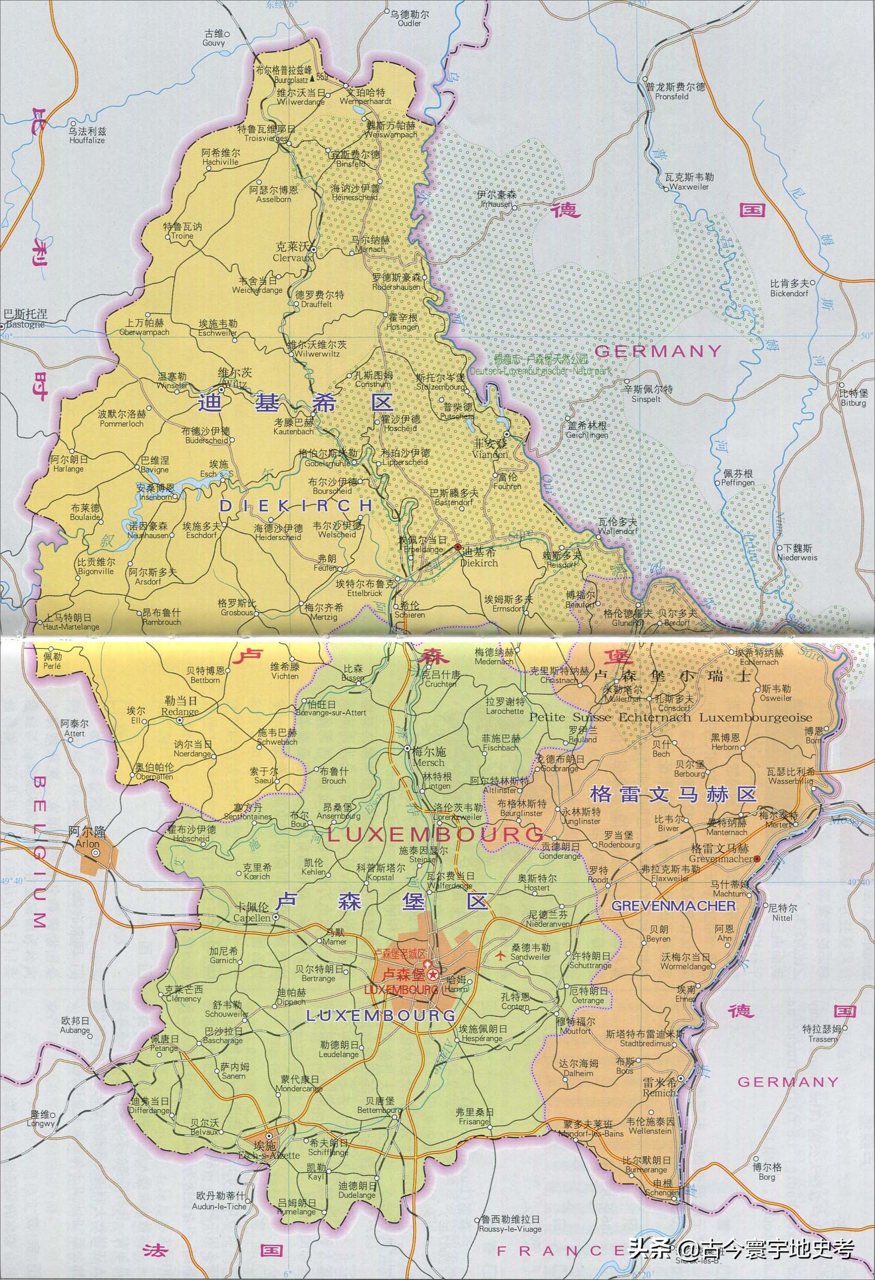 欧洲行政区划地图高清大图,欧洲国家行政区划图