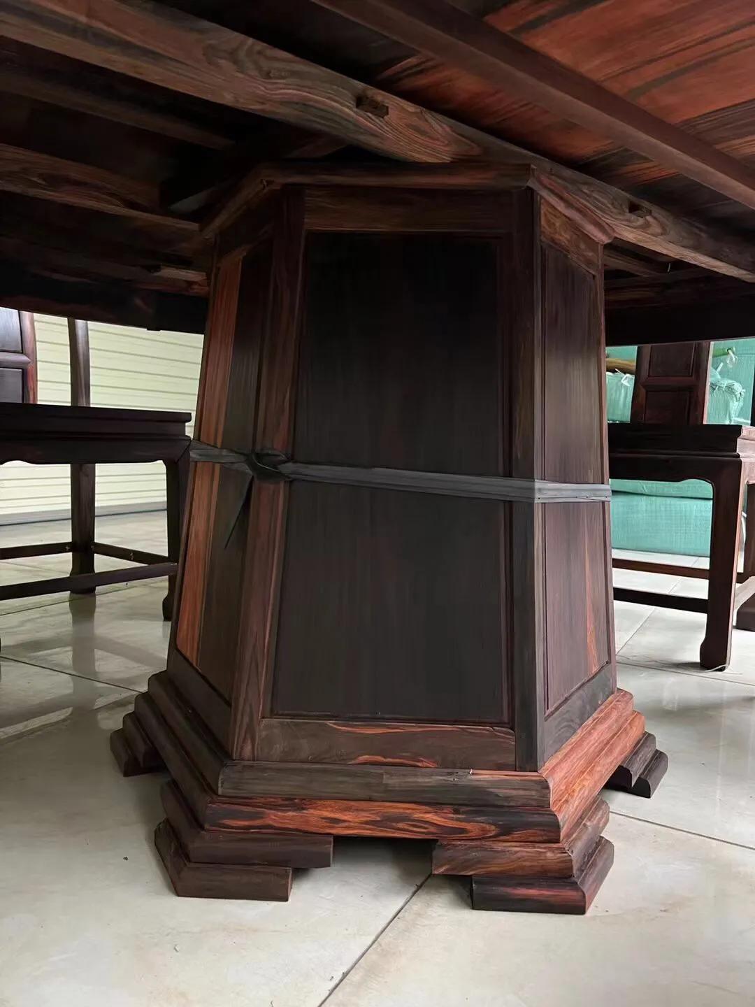 大红酸枝国色天香沙发十件多少钱,大红酸枝长方形餐台价格