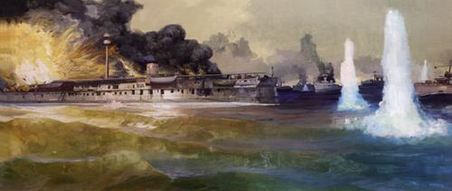 黄海海战北洋水师失利的原因,黄海海战邓士昌壮烈牺牲视频