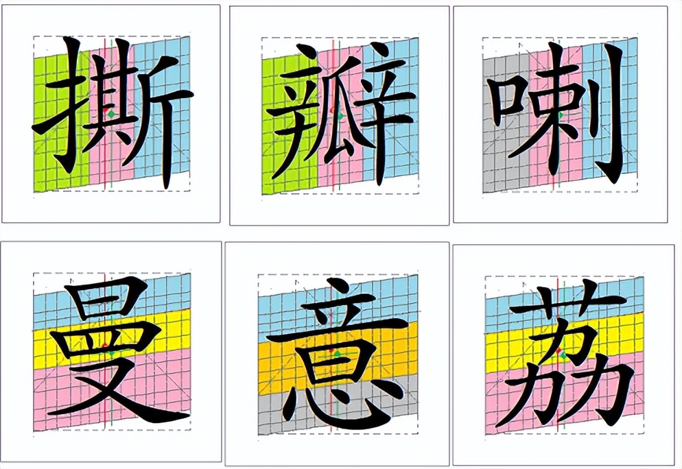 规范楷体汉字到底美在哪里？