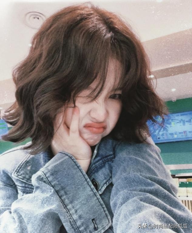 脸圆黑长直怎么烫发尾好看,慵懒烫发2022年最适合女神的烫发