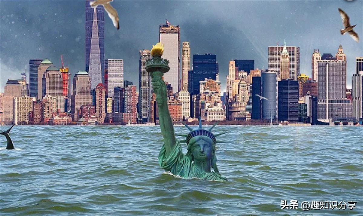 美国纽约自由女神像自由度,登上纽约的自由女神像