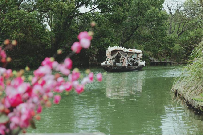 杭州西溪梅花,杭州西溪梅花船