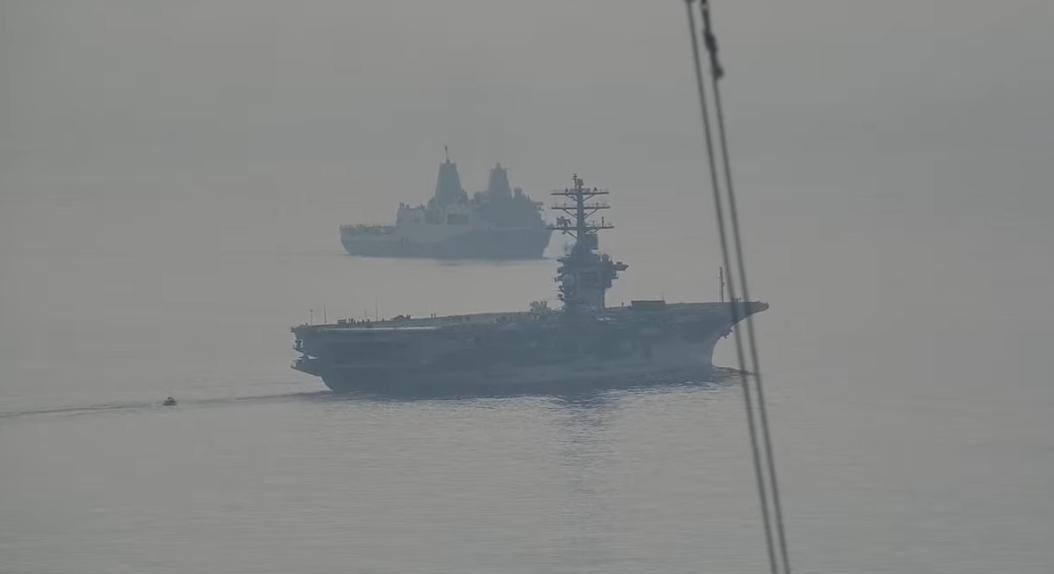 辽宁舰英文喊话完整版,辽宁舰英文喊话