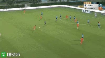 泰山克雷桑亚冠帽子戏法,泰山踢青岛克雷桑进球