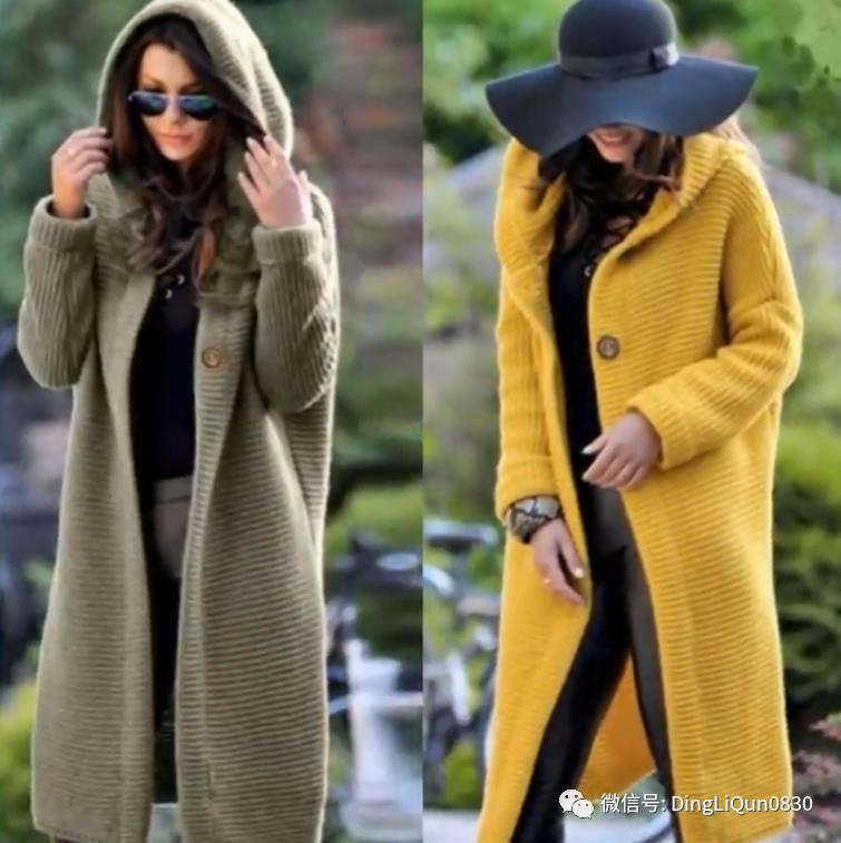 创意洋气针织开衫,针织外搭开衫中长款高档