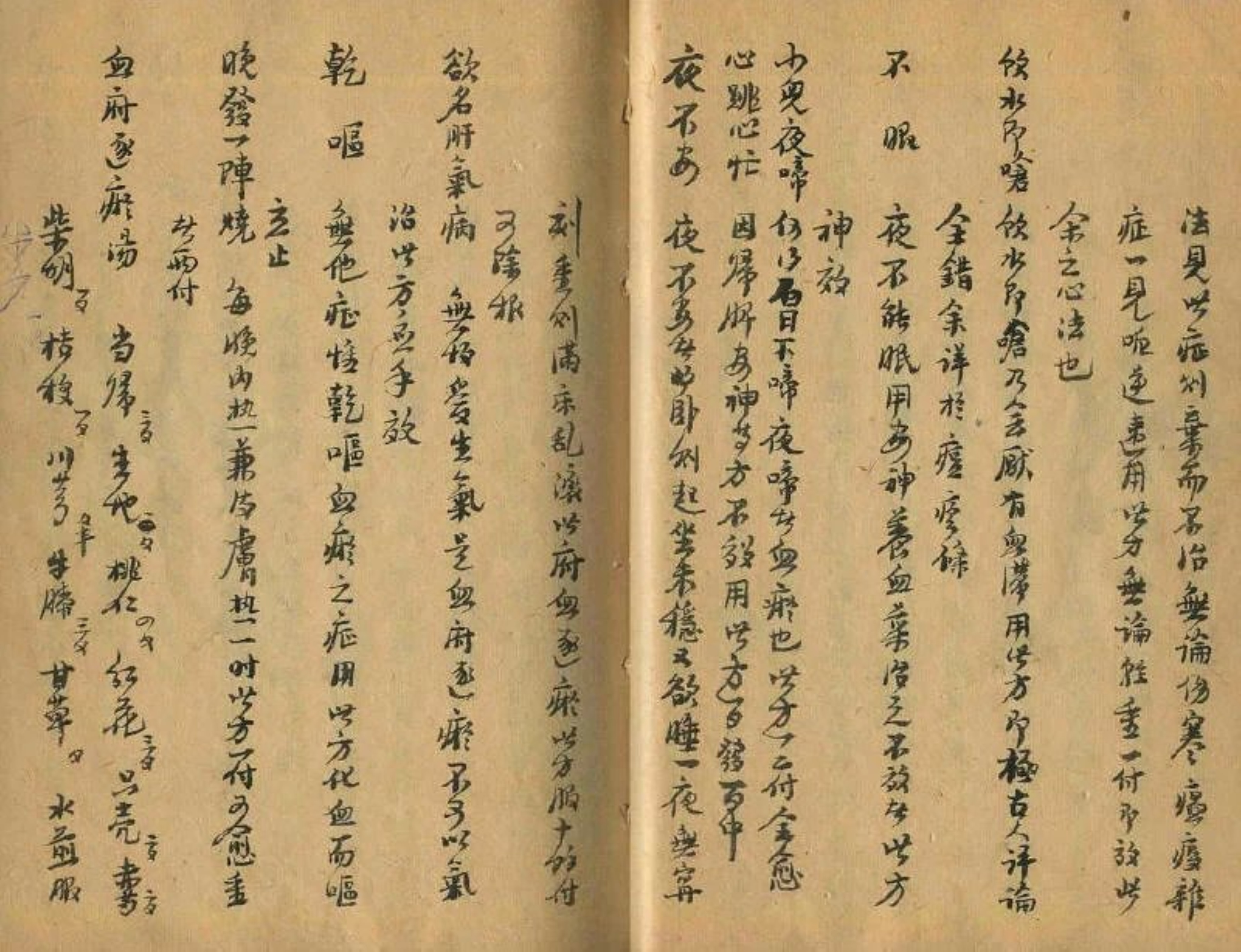 民间中医验方秘方手抄本汇集,中医治半身不遂最好的方法