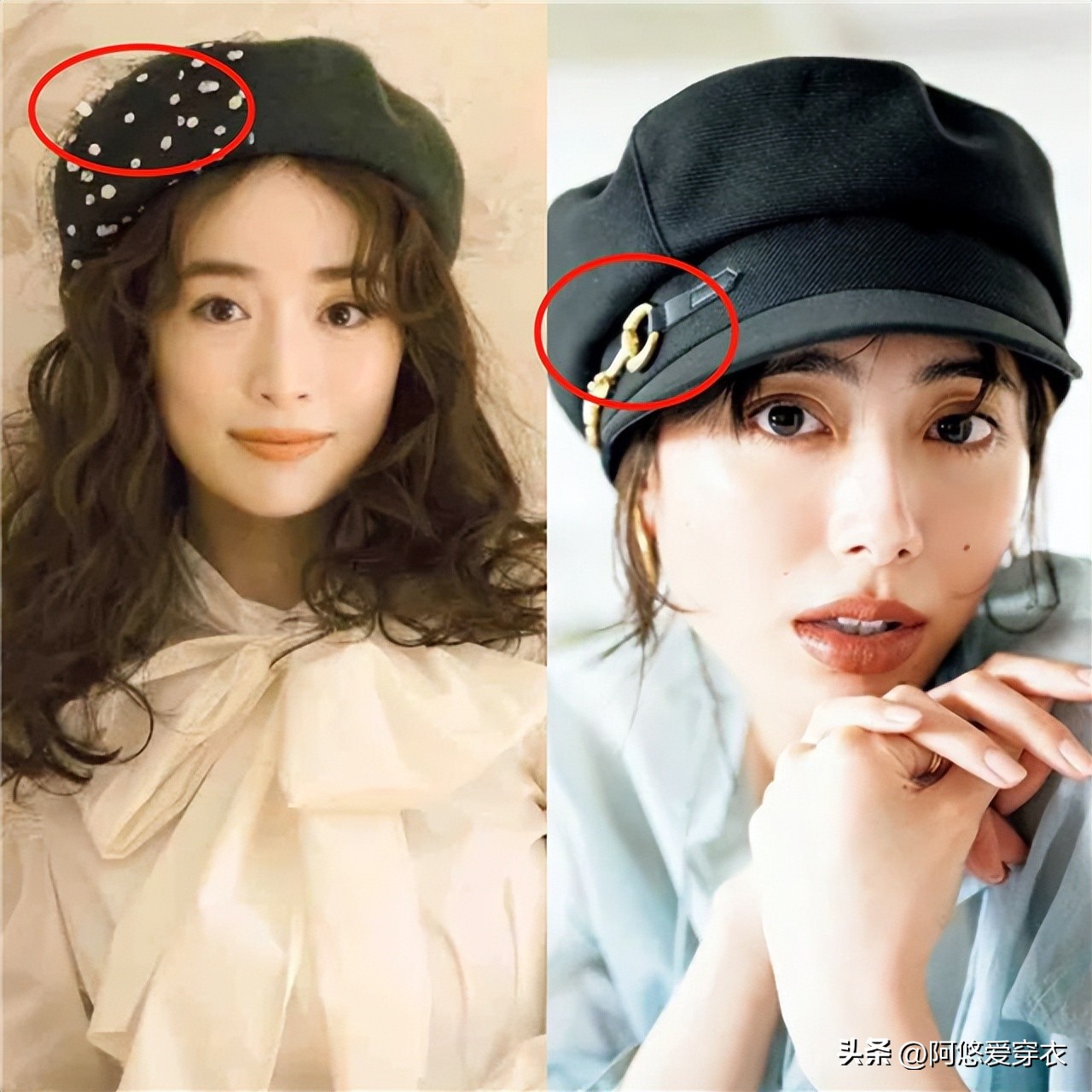 60-70岁戴什么帽子好看渔夫帽,年轻女性哪款帽子最适合