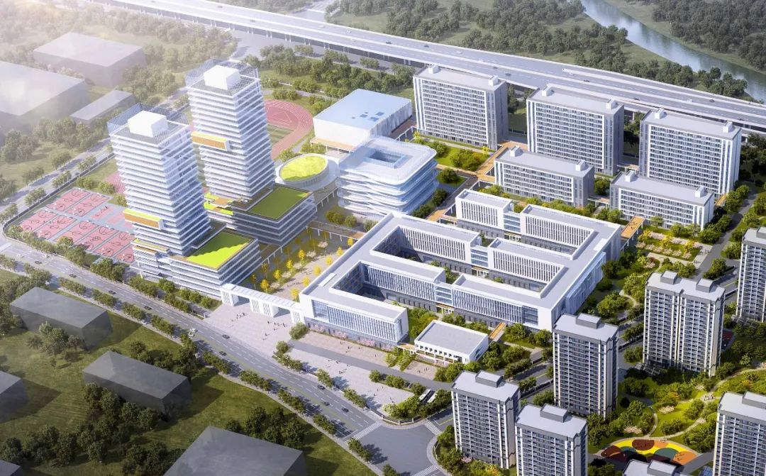 临平钱江高中规划,临平区开发区职业高中最新选址