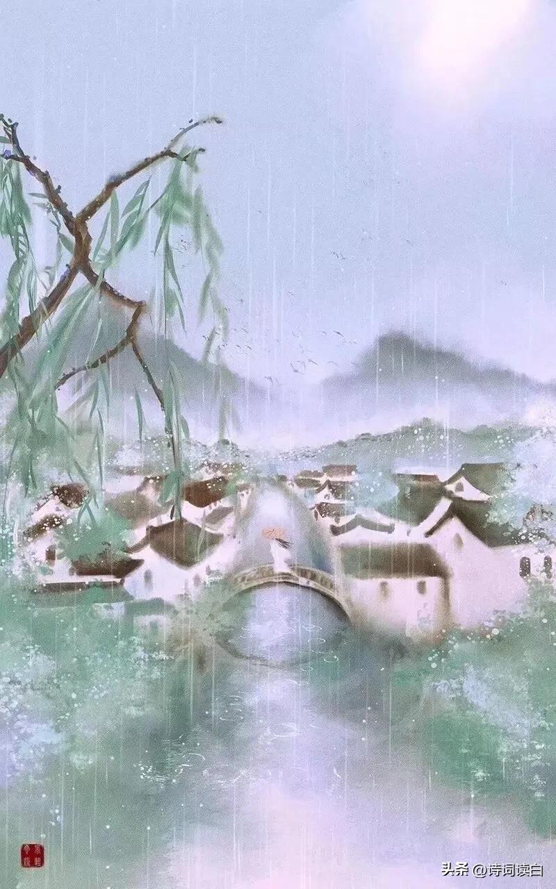 诗词读白春日暖阳题图赋诗一组