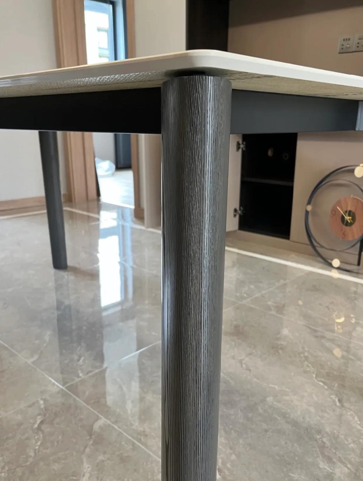 岩板餐桌跟天然石餐桌哪个好,七星石餐桌和岩板餐桌区别