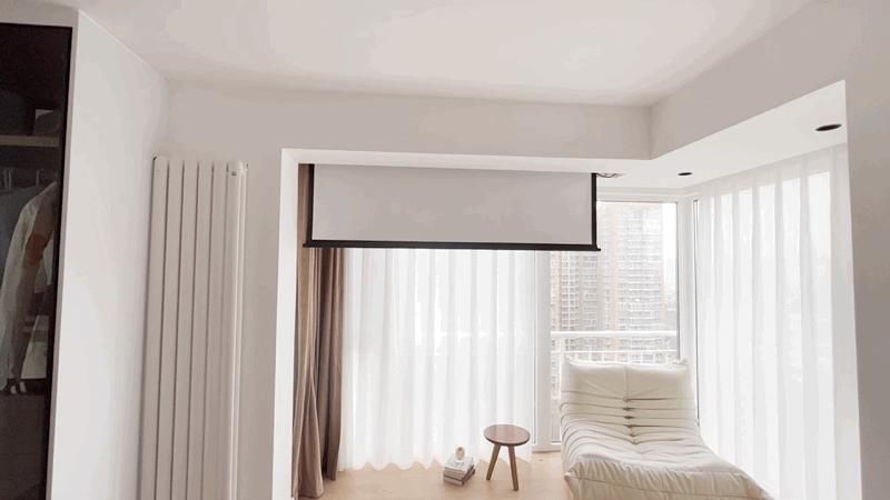 奶油白简约别墅,奶油白原木风小户型