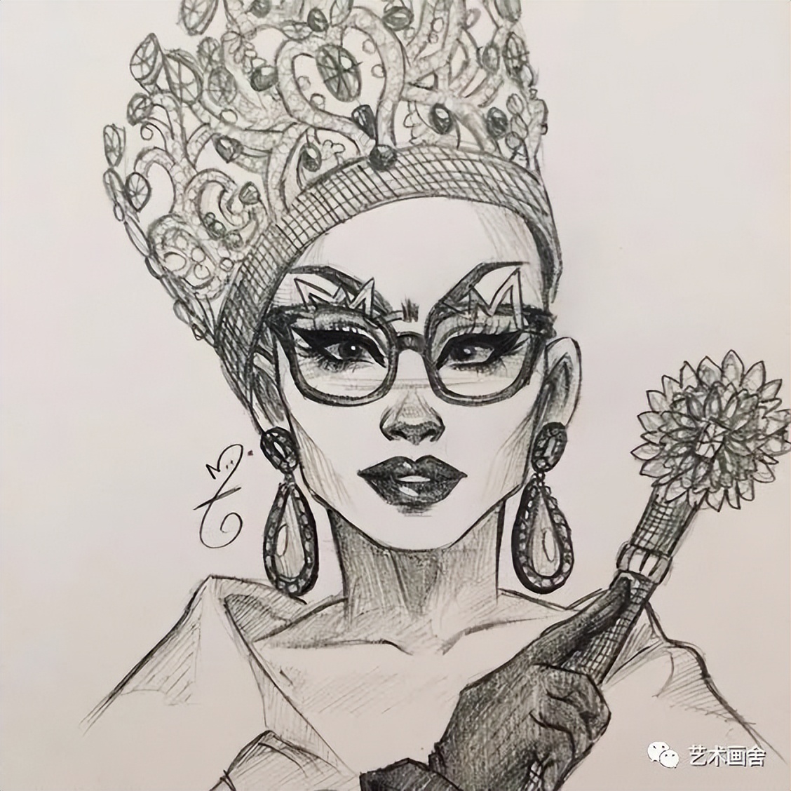 素描绘画是采用哪种表现技法,如何学会素描画动漫人物