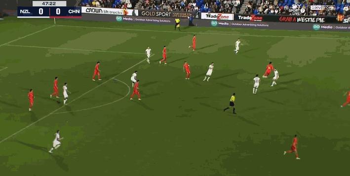 中国男足对新西兰友谊赛队员点评