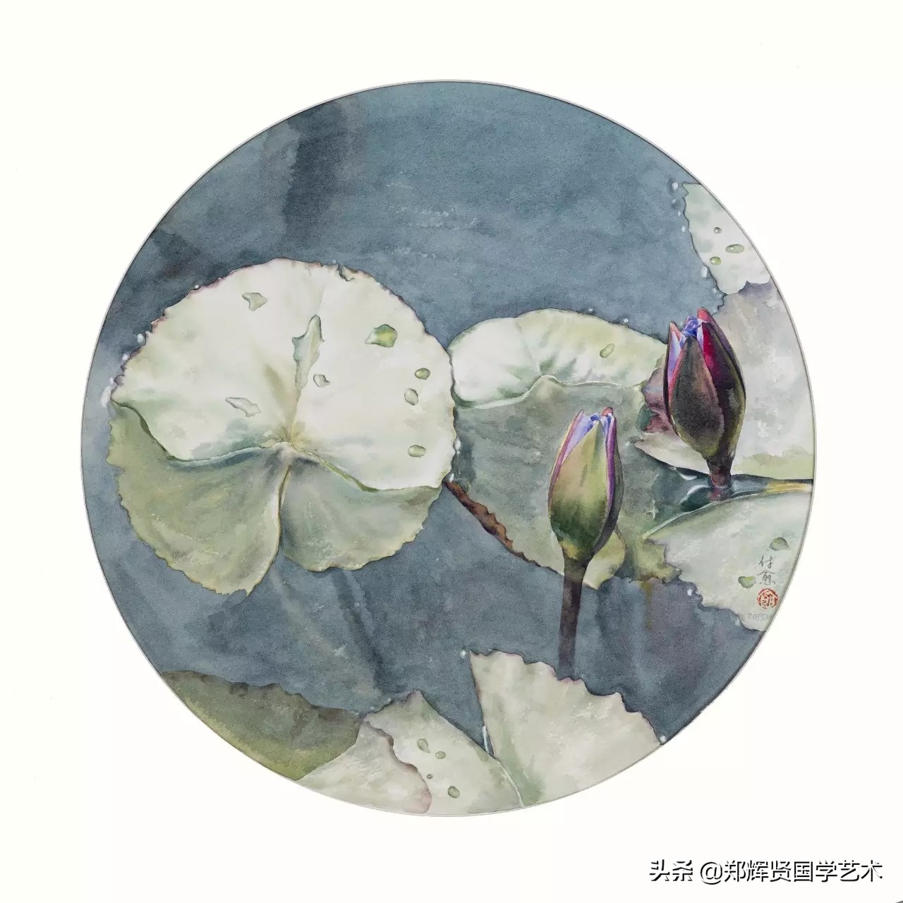 湘妃竹泪斑斓处，楚客诗情缱绻时