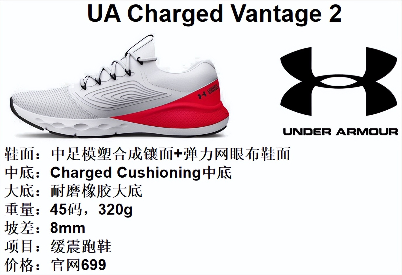 UA安德玛跑鞋矩阵-2022年10月