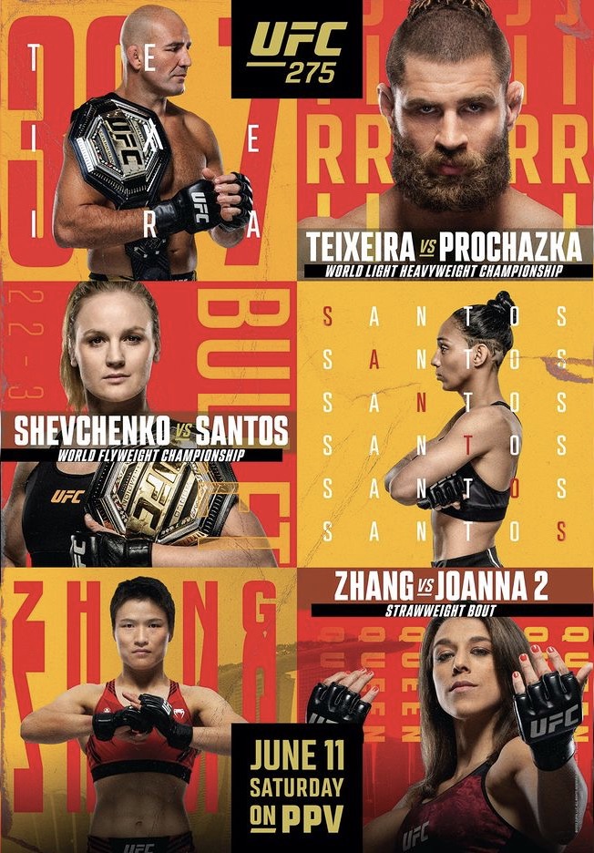ufc275现场解说,ufc275战况