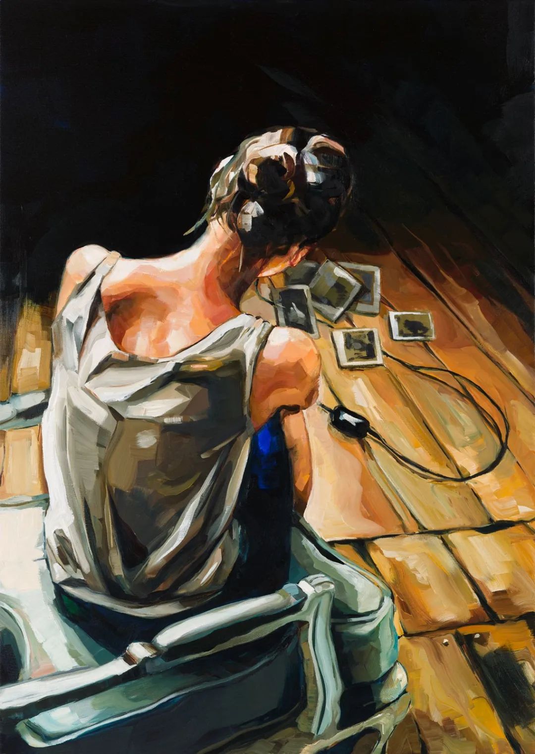 伟大的女人绘画,德国美女背影图片